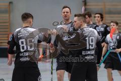 2. Floorball Bundesliga Süd/West - Schanzer Ducks ESV - FC Rennsteig Avalanche, 11:3; Tor Jubel Treffer Jochen Kleinbauer (19 Ducks) Stephan Blokzyl (82 Ducks) Michael Bachmann (86 Ducks)