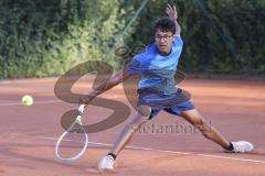 Tennis - Stadtmeisterschaft Ingolstadt -  Saison 2023/2024 - Finale Herren - Malik Elio Sayeed DJK Ingolstadt - Foto: Meyer Jürgen