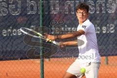 Tennis - Stadtmeisterschaft - Saison 2023/2024 - Malik, Elio Sayeed - DJK Ingolstadt - Viertelfinal - Foto: Meyer Jürgen