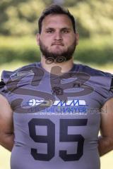 American Football - Ingolstadt Dukes - Saison 2021/2022 - Fotoshooting - Portraits - Furkan Kocyigit