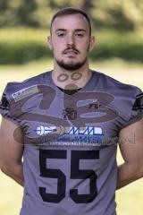 American Football - Ingolstadt Dukes - Saison 2021/2022 - Fotoshooting - Portraits - Chris Exner