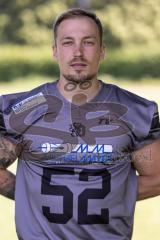 American Football - Ingolstadt Dukes - Saison 2021/2022 - Fotoshooting - Portraits - Robert Riedel