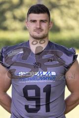 American Football - Ingolstadt Dukes - Saison 2021/2022 - Fotoshooting - Portraits - Johannes Bräu