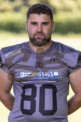 American Football - Ingolstadt Dukes - Saison 2021/2022 - Fotoshooting - Portraits - Alex Pesch