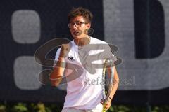 Tennis - Stadtmeisterschaft - Saison 2023/2024 - Malik, Elio Sayeed - DJK Ingolstadt - Viertelfinal - Foto: Meyer Jürgen
