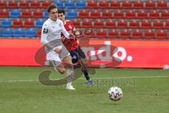 3. Liga - SpVgg Unterhaching - FC Ingolstadt 04 - Dennis Eckert Ayensa (7, FCI) Fuchs Alexander (35 SpVgg)