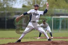 2. Bundesliga Süd - Baseball - Ingolstadt Schanzer gegen München Caribes  - Beckmann M. Pitcher Schanzer Ingolstadt weiss - Foto: Jürgen Meyer