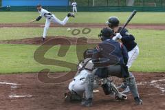 2. Bundesliga Süd - Baseball - Ingolstadt Schanzer gegen München Caribes  - Beckmann M. Pitcher Schanzer Ingolstadt weiss - Foto: Jürgen Meyer