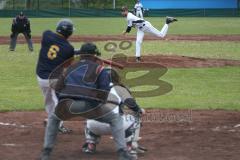 2. Bundesliga Süd - Baseball - Ingolstadt Schanzer gegen München Caribes  - Beckmann M. Pitcher Schanzer Ingolstadt weiss - Foto: Jürgen Meyer