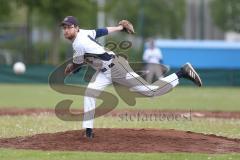 2. Bundesliga Süd - Baseball - Ingolstadt Schanzer gegen München Caribes  - Beckmann M. Pitcher Schanzer Ingolstadt weiss - Foto: Jürgen Meyer