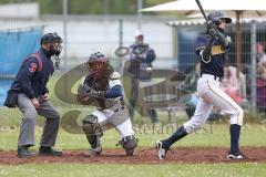 2. Bundesliga Süd - Baseball - Ingolstadt Schanzer gegen München Caribes  - Catcher Lenin Santa Cruz Trainer Schanzer Ingolstadt - Foto: Jürgen Meyer