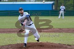 2. Bundesliga Süd - Baseball - Ingolstadt Schanzer gegen München Caribes  - Beckmann M. Pitcher Schanzer Ingolstadt weiss - Foto: Jürgen Meyer