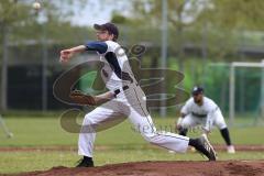 2. Bundesliga Süd - Baseball - Ingolstadt Schanzer gegen München Caribes  - Beckmann M. Pitcher Schanzer Ingolstadt weiss - Foto: Jürgen Meyer