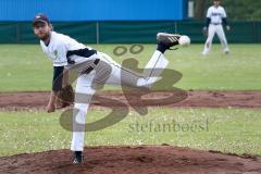 2. Bundesliga Süd - Baseball - Ingolstadt Schanzer gegen München Caribes  - Beckmann M. Pitcher Schanzer Ingolstadt weiss - Foto: Jürgen Meyer