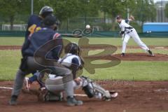 2. Bundesliga Süd - Baseball - Ingolstadt Schanzer gegen München Caribes  - Beckmann M. Pitcher Schanzer Ingolstadt weiss - Foto: Jürgen Meyer