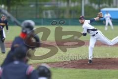 2. Bundesliga Süd - Baseball - Ingolstadt Schanzer gegen München Caribes  - Beckmann M. Pitcher Schanzer Ingolstadt weiss - Foto: Jürgen Meyer