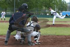 2. Bundesliga Süd - Baseball - Ingolstadt Schanzer gegen München Caribes  - Beckmann M. Pitcher Schanzer Ingolstadt weiss - Foto: Jürgen Meyer