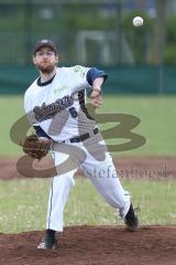 2. Bundesliga Süd - Baseball - Ingolstadt Schanzer gegen München Caribes  - Beckmann M. Pitcher Schanzer Ingolstadt weiss - Foto: Jürgen Meyer