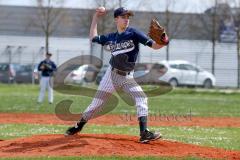 Jugend - Schanzer Baseball gegen Haar - Max Schwab, Pitcher Schanzer Baseball - Foto: Jürgen Meyer