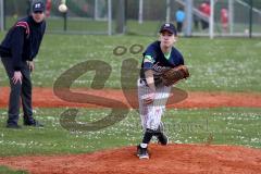 Jugend - Schanzer Baseball gegen Haar - Max Schwab, Pitcher Schanzer Baseball - Foto: Jürgen Meyer