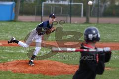 Jugend - Schanzer Baseball gegen Haar - Max Schwab, Pitcher Schanzer Baseball - Foto: Jürgen Meyer