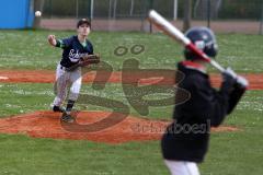 Jugend - Schanzer Baseball gegen Haar - Max Schwab, Pitcher Schanzer Baseball - Foto: Jürgen Meyer