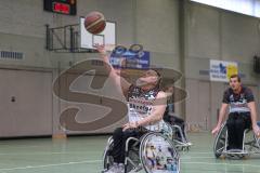 Rollstuhlbasketball —  Saison 2023/24 - Schanzer Wheelys - SV Reha Augsburg - Wolfgang Niemann Schanzer Wheelys - XXXXX - Foto: Meyer Jürgen