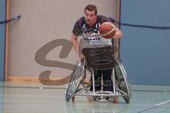 Rollstuhlbasketball —  Saison 2023/24 - Schanzer Wheelys - SV Reha Augsburg - Valentin Gmeiner Schanzer Wheelys   - Foto: Meyer Jürgen