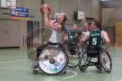 Rollstuhlbasketball —  Saison 2023/24 - Schanzer Wheelys - SV Reha Augsburg - Georg Sager Schanzer Wheelys  - XXXXX - Foto: Meyer Jürgen