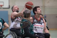 Rollstuhlbasketball —  Saison 2023/24 - Schanzer Wheelys - SV Reha Augsburg - Georg Sager Schanzer Wheelys  - XXXXX - Foto: Meyer Jürgen