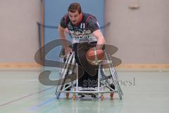 Rollstuhlbasketball —  Saison 2023/24 - Schanzer Wheelys - SV Reha Augsburg - Valentin Gmeiner Schanzer Wheelys   - Foto: Meyer Jürgen