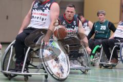 Rollstuhlbasketball —  Saison 2023/24 - Schanzer Wheelys - SV Reha Augsburg - Wolfgang Niemann Schanzer Wheelys - Foto: Meyer Jürgen