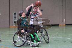 Rollstuhlbasketball —  Saison 2023/24 - Schanzer Wheelys - SV Reha Augsburg - Sebastian Riesinger Schanzer Wheelys  Schanzer Wheelys  - Simona Ladzig #25 Augsburg - Foto: Meyer Jürgen