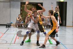Basketball - Herren - ESV Ingolstadt - TSV Meitingen - Appel 7 wird gestört