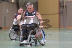 Rollstuhlbasketball —  Saison 2023/24 - Schanzer Wheelys - SV Reha Augsburg - Eddie Bublik Schanzer Wheelys  - XXXXX - Foto: Meyer Jürgen