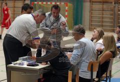 Basketball - MTV Ingolstadt - TSV Wemding - Der Schiedsrichter und Trainer Wemding verzögerten permanent das Spiel.