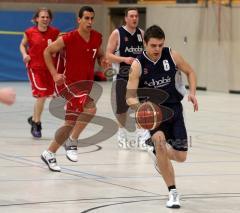 Basketball MTV Ingolstadt - TSV Etting - L. Kothmeier im Alleingang zum Korb