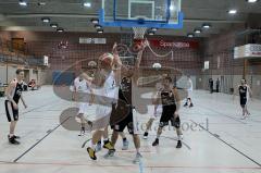 Basketball MTV Ingolstadt - FC Tegernheim - Ebner S. (weiss MTV Ing) - Foto: Juergen Meyer