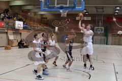 Basketball MTV Ingolstadt - FC Tegernheim - Zeh.E (weiss MTV Ing) beim Wurf - Foto: Juergen Meyer