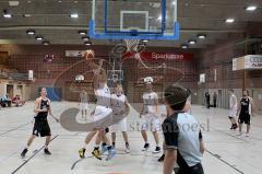 Basketball MTV Ingolstadt - FC Tegernheim - Ebner S. (weiss MTV Ing) - Foto: Juergen Meyer