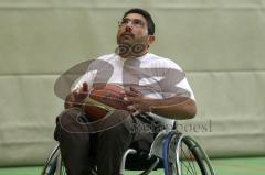 Rollstuhlbasketball - Portrait Yusuf Yildiz im Training