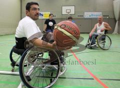 Rollstuhlbasketball - Portrait Yusuf Yildiz im Training