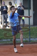 Tennis - Stadtmeisterschaft Ingolstadt -  Saison 2023/2024 - Finale Herren - Malik Elio Sayeed DJK Ingolstadt - Foto: Meyer Jürgen