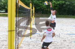 BVV Beach Masters (Kat 2) Ingolstadt - Janek Etzold TSV Zirndorf - Spielpartner von Kim Huber - Foto: Jürgen Meyer