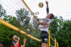 BVV Beach Masters (Kat 2) Ingolstadt - Janek Etzold TSV Zirndorf - Spielpartner von Kim Huber - Foto: Jürgen Meyer