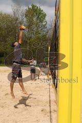 BVV Beach Masters (Kat.2) Ingolstadt Männer -  - Saison 2022/2023 - Kim  Huber (Nr.1 - Beach4u) - Foto: Meyer Jürgen