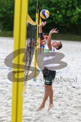 BVV Beach Masters (Kat 2) Ingolstadt - Janek Etzold TSV Zirndorf - Spielpartner von Kim Huber - Foto: Jürgen Meyer