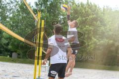 BVV Beach Masters (Kat 2) Ingolstadt - Janek Etzold TSV Zirndorf - Spielpartner von Kim Huber - Foto: Jürgen Meyer