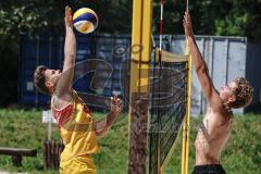 Beachvolleyball Turnier - BVV Beach Cup Ingolstadt - Spielszenen Männer