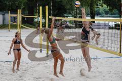 Beachvolleyball Turnier - BVV Beach Cup Ingolstadt - Spielszenen Damen
